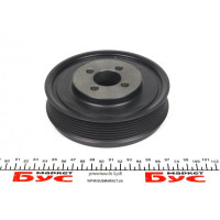 504076697 TURK Шків колінвалу Fiat Ducato 2.3D Multijet 06- (7PK) (-AC)