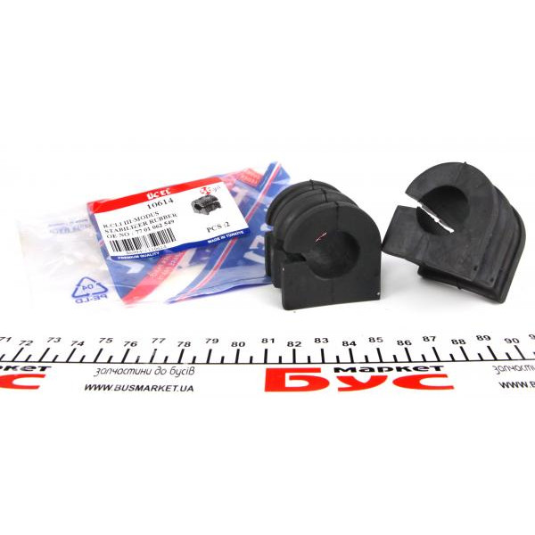 10614 UCEL Втулка стабілізатора (переднього) Renault Clio/Megane/Scenic 05- (d=19mm)