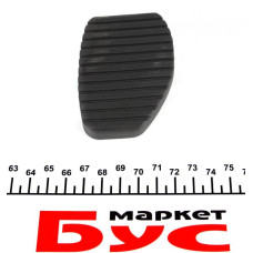 41604 UCEL Накладка педалі гальма Fiat Scudo/Berlingo 96-11