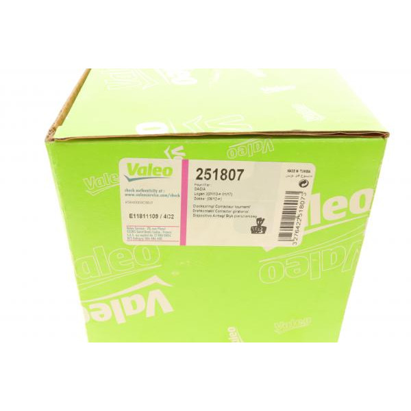 251807 VALEO Шлейф подушки безпеки AirBag Dacia Dokker/Logan/Sandero 12-