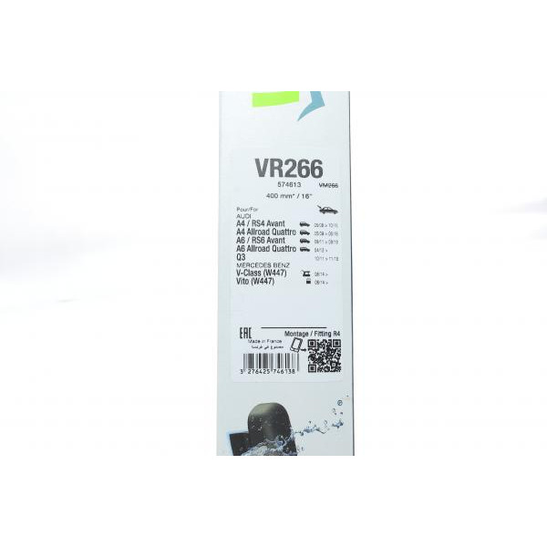 574613 VALEO Щітка склоочисника (задня) (400mm) MB Vito (W447) 14-