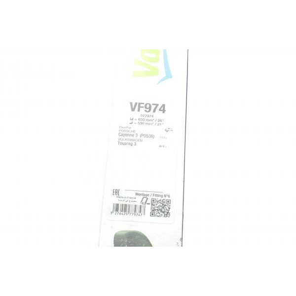 577974 VALEO Щітки склоочисника (650/530mm) VW Tiguan 16-