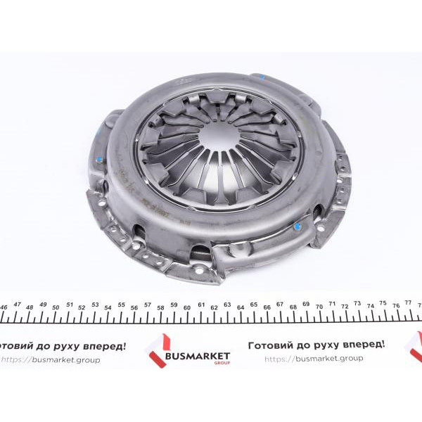 826522 VALEO Комплект зчеплення Fiat Panda 1.3D 03- (d=200mm) (+вижимний) z=18