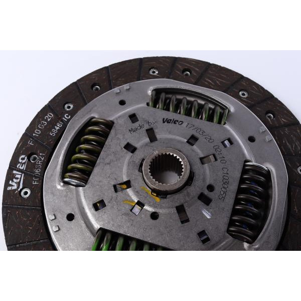 828108 VALEO Комплект зчеплення Skoda Fabia II/Roomster 1.2TDI 10-14 (d=230mm) (+вижимний) z=28