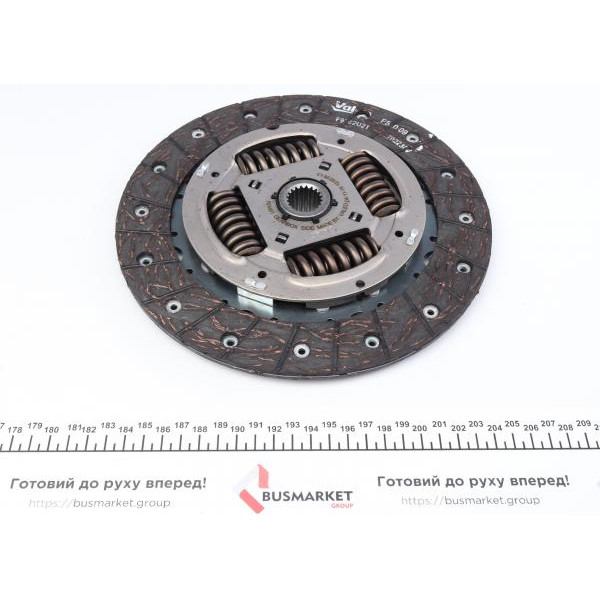 835148 VALEO Демпфер + комплект зчеплення Opel Astra H/Vectra C 1.9 CDTI 04- (z=20/d=239)