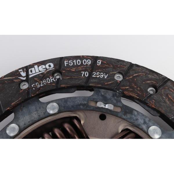 835159 VALEO Демпфер + комплект зчеплення VW Caddy III 2.0TDI 10-15/T5/T6 1.9TDI/2.0TDI 03- (+ вичавлюваний) d=228mm