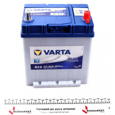 5401250333132 VARTA Акумуляторна батарея 40Ah/330A (187x127x227/+R/B01) Blue Dynamic A13 Азія