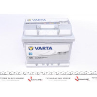 5524010523162 VARTA Акумуляторна батарея 52Ah/520A (207x175x175/+R/B13) Silver Dynamic C6
