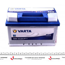 5724090683132 VARTA Аккумуляторная батарея 72Ah/680A (278x175x175/+R/B13) Blue Dynamic E43