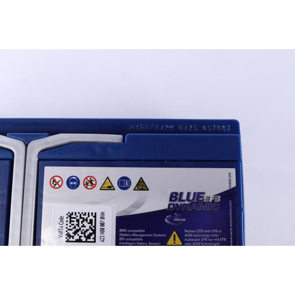 580500080D842 VARTA Акумуляторна батарея 80Ah/800A (315x175x190/+R/B13) (Start-Stop EFB) Blue Dunamic N80