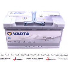 595901085D852 VARTA Акумуляторна батарея 95Ah/850A (353x175x190/+R/B13) (Start-Stop AGM) Silver Dynamic G14