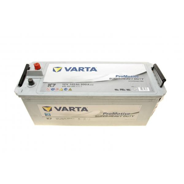645400080A722 VARTA Акумуляторна батарея 145Ah/800A (513x189x223/+L/B00) Promotive Silver
