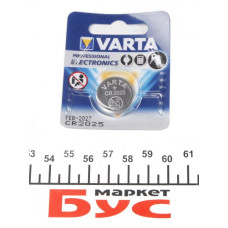 CR2025 VARTA Батарейка Varta CR2025