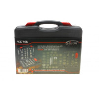 V3760N VIGOR Набір інструментів для утоплення поршнів (50 адаптерів)