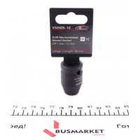 V5550S10 VIGOR Адаптер ударний HEX (1/2", 10mm)