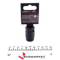 V5550S14 VIGOR Адаптер ударний HEX (1/2", 14mm)