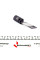 V5550S16 VIGOR Адаптер ударний HEX (1/2", 16mm)