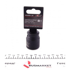 V5550S24 VIGOR Адаптер ударний HEX (1/2", 24mm)