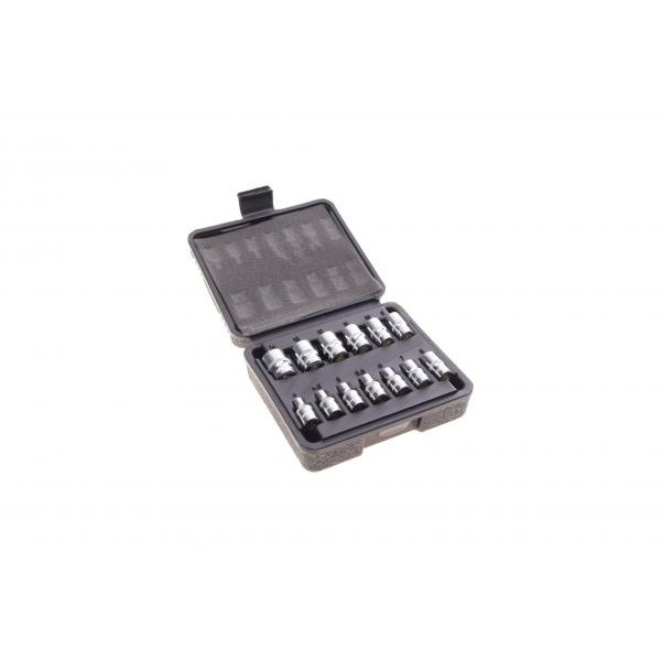 V751413 VIGOR Набір головок 12-ти гранних 1/4" (13 шт)