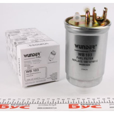 WB103 WUNDER FILTER Фільтр паливний VW T4 1.9-2.5TDI -03
