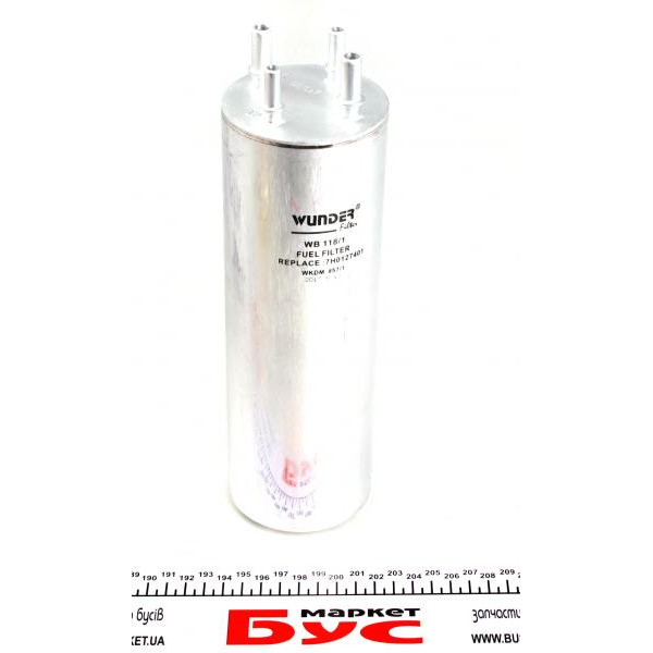 WB1181 WUNDER FILTER Фільтр паливний VW T5 1.9/2.5TDI 03-