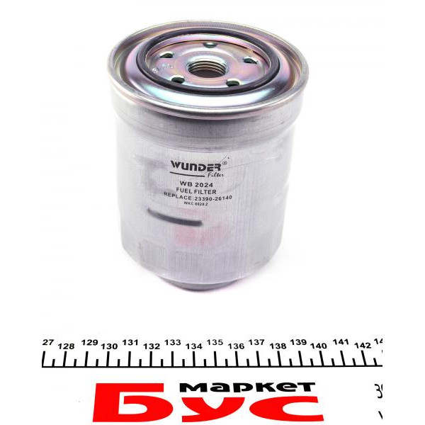 WB2024 WUNDER FILTER Фільтр паливний Toyota Corolla/Auris 1.4/2.0 D 07-