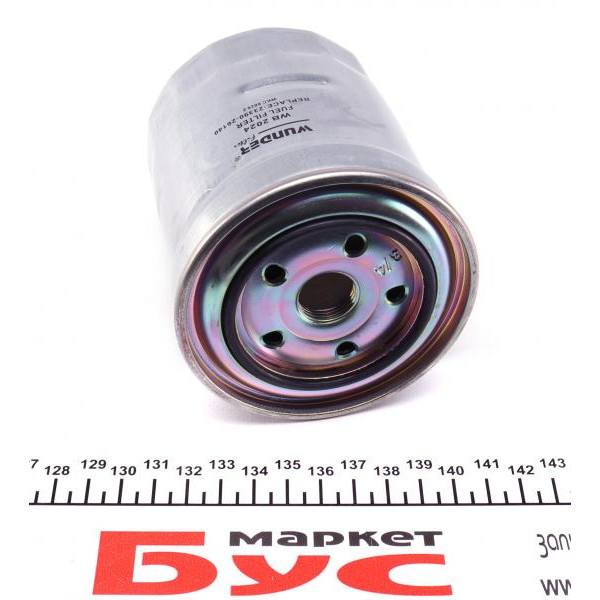 WB2024 WUNDER FILTER Фільтр паливний Toyota Corolla/Auris 1.4/2.0 D 07-