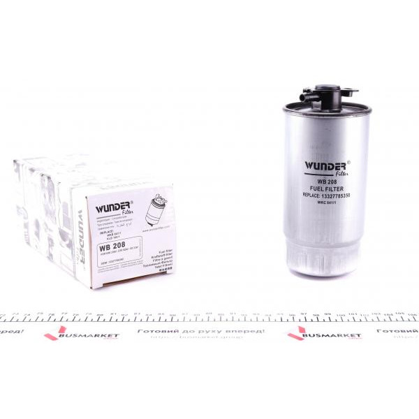 WB208 WUNDER FILTER Фільтр паливний BMW 530D