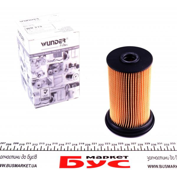 WB215 WUNDER FILTER Фільтр паливний BMW 3 (E46) 2.0D 98-05