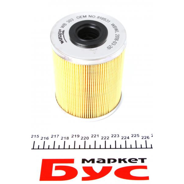 WB303 WUNDER FILTER Фільтр паливний Opel Combo 1.7CDTI