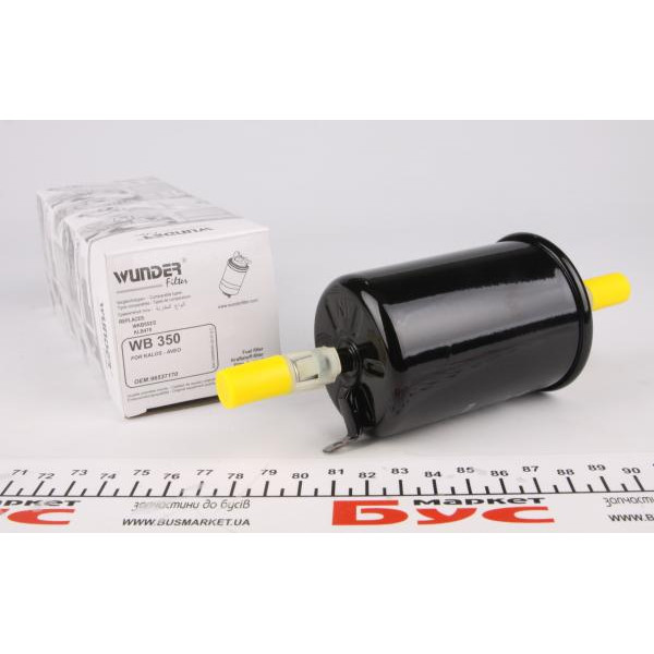 WB350 WUNDER FILTER Фільтр паливний Chevrolet Aveo 1.2-1.6 03-