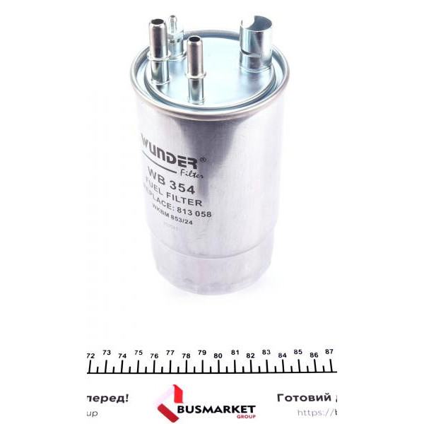 WB354 WUNDER FILTER Фільтр паливний Opel Meriva 1.3CDTI 05-
