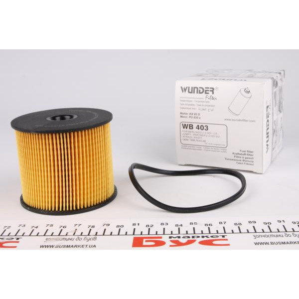 WB403 WUNDER FILTER Фільтр паливний Citroen Berlingo/Peugeot Partner 2.0HDi 99-05 (система Siemens)