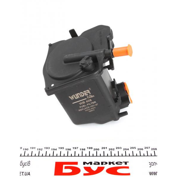 WB408 WUNDER FILTER Фільтр паливний Fiat Scudo 1.6 D Multijet 07-