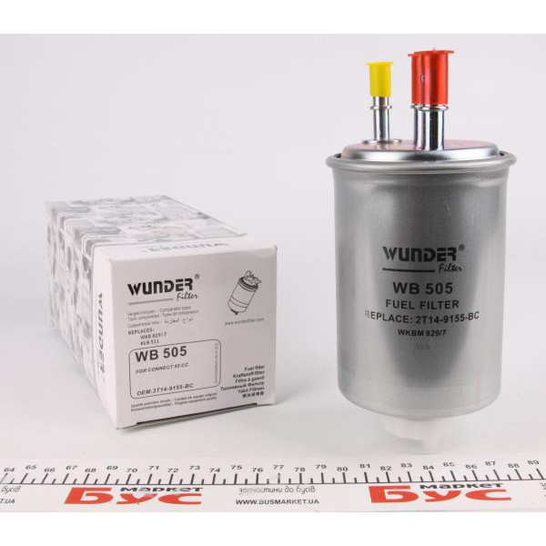 WB505 WUNDER FILTER Фільтр паливний Ford Connect 1.8Di (90ps)