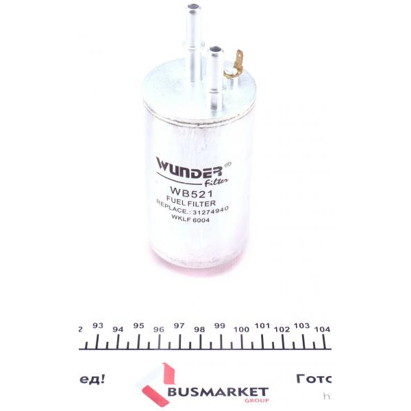 WB521 WUNDER FILTER Фільтр паливний Volvo S60/ S80/ V70/ XC60 1.6-3.2 06-