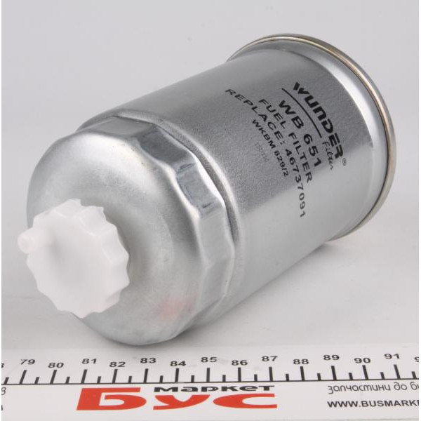 WB651 WUNDER FILTER Фільтр паливний Fiat Doblo 1.9JTD 01-