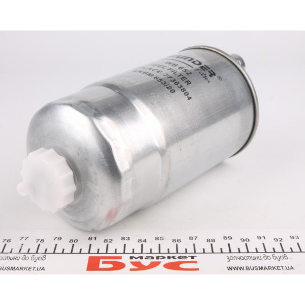 WB652 WUNDER FILTER Фільтр паливний Fiat Doblo 1.3JTD