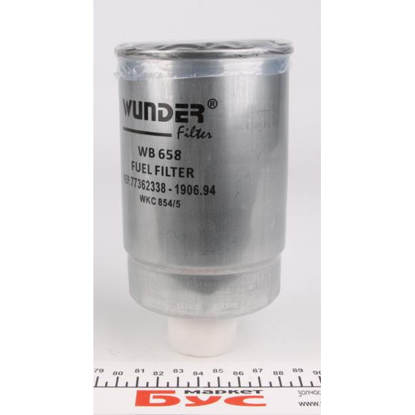 WB658 WUNDER FILTER Фільтр паливний Citroen Jumper/Fiat Ducato/Peugeot Boxer 2.0-2.8 HDi 02-
