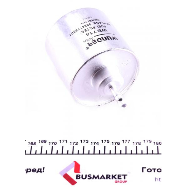 WB714 WUNDER FILTER Фільтр паливний MB (W168) (бензин)