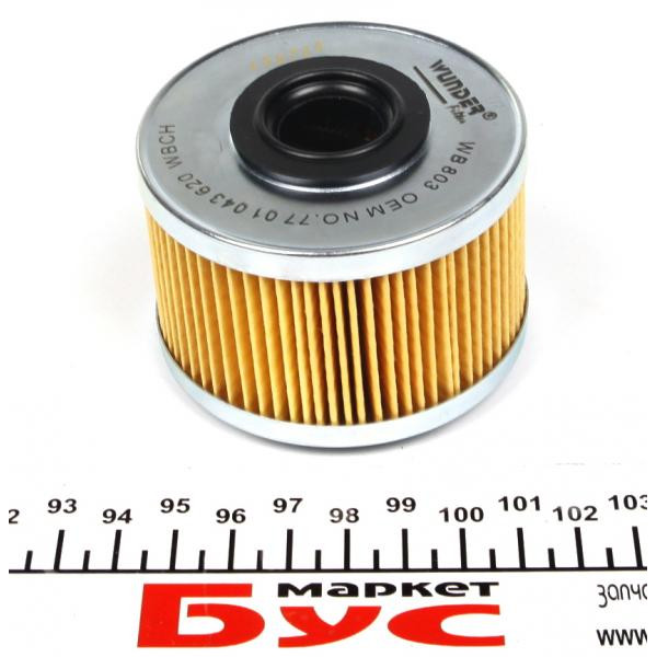 WB803 WUNDER FILTER Фільтр паливний Renault Kangoo 1.9DTI