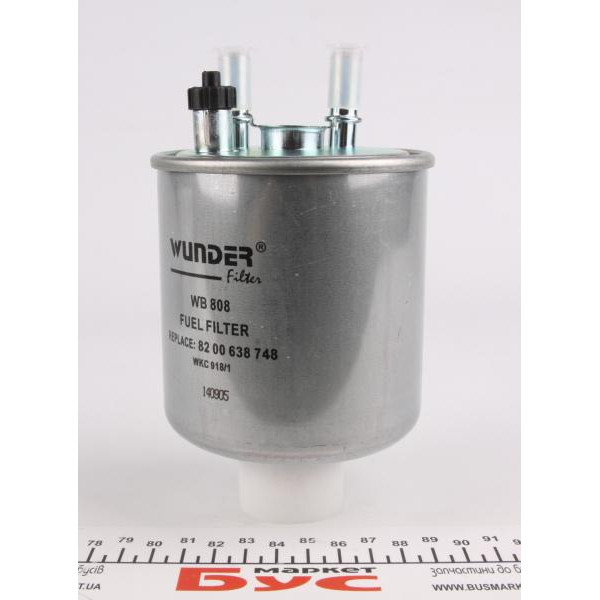 WB808 WUNDER FILTER Фільтр паливний Renault Kangoo 1.5dCi 08-