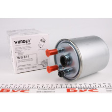 WB811 WUNDER FILTER Фільтр паливний Renault Kangoo 1.5dCi 08- (з датчиком)