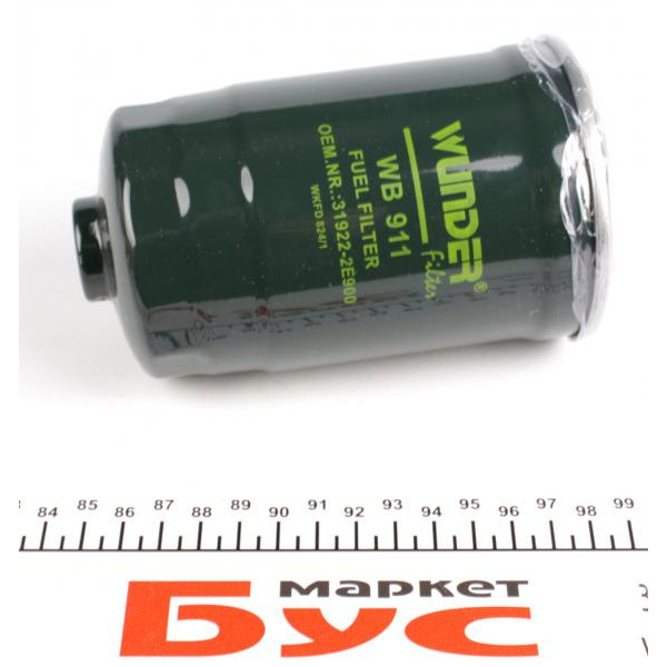 WB911 WUNDER FILTER Фільтр паливний Hyundai Tucson/Kia Ceed 1.6/2.0CRDi 04-