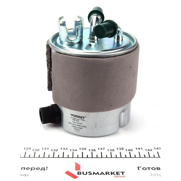WB916 WUNDER FILTER Фільтр паливний Nissan Qashqai/X-Trail 1.5/2.0dci 07-