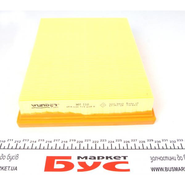WH110 WUNDER FILTER Фільтр повітряний VW Golf IV 1.6i 16V 2/00-
