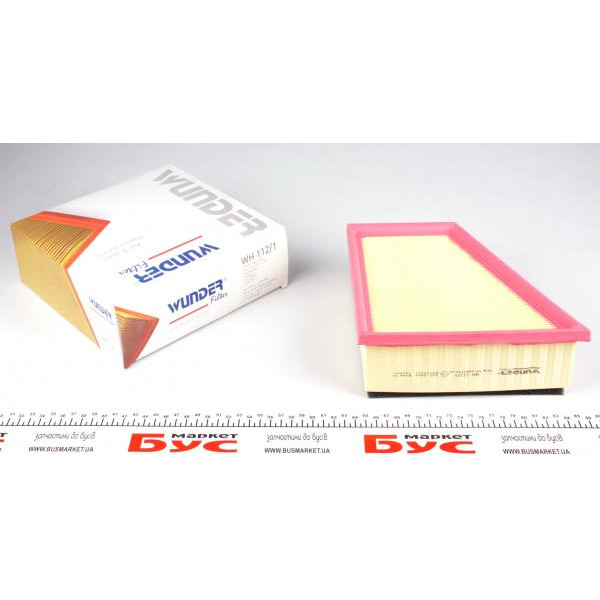 WH1121 WUNDER FILTER Фільтр повітряний Skoda Fabia/Roomster /VW Polo 1.4/1.9TDI 03- (з поролоном)