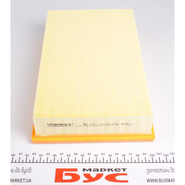 WH127 WUNDER FILTER Фільтр повітряний VW Passat B3/B4/Audi A6 -97