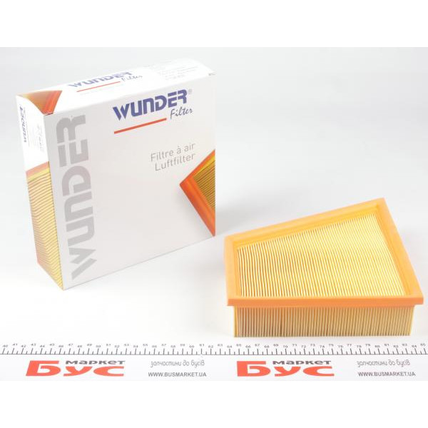 WH144 WUNDER FILTER Фільтр повітряний Skoda Fabia/Roomster /VW Polo 1.2/1.4i 99-14