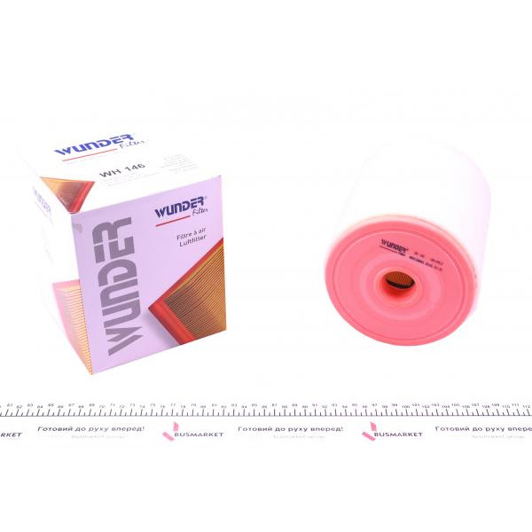 WH146 WUNDER FILTER Фільтр повітряний Audi A6 2.8-3.0TDI/TFSI 10-